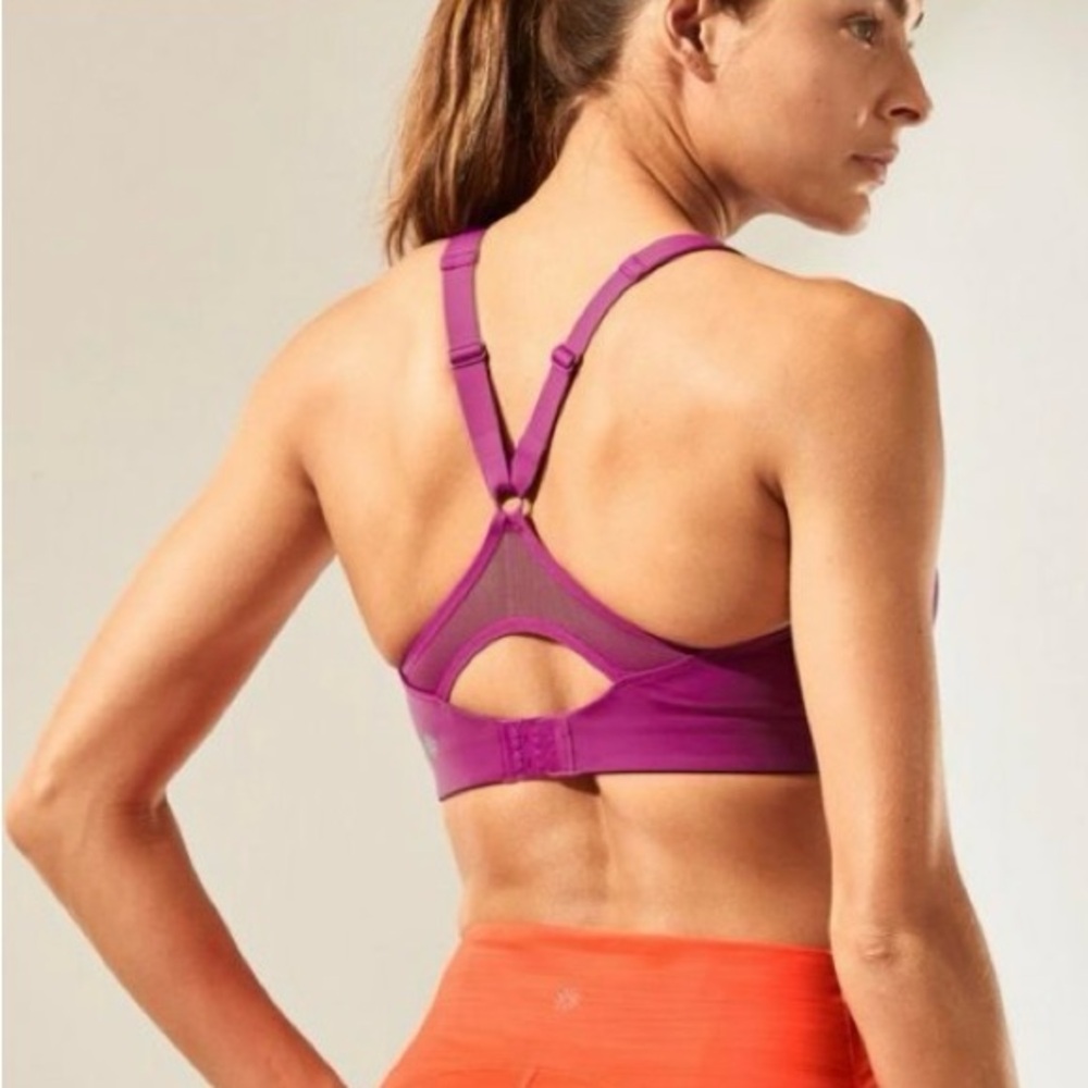 Athleta Advance Bra Magnolia Purple Size 36D